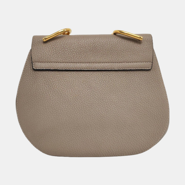 Drew Medium Calfskin Gray