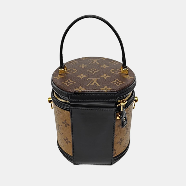 CANNES PM Monogram Coated Canvas Brown