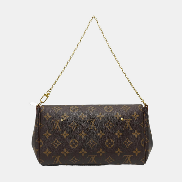FAVORITE MM Monogram Coated Canvas Brown