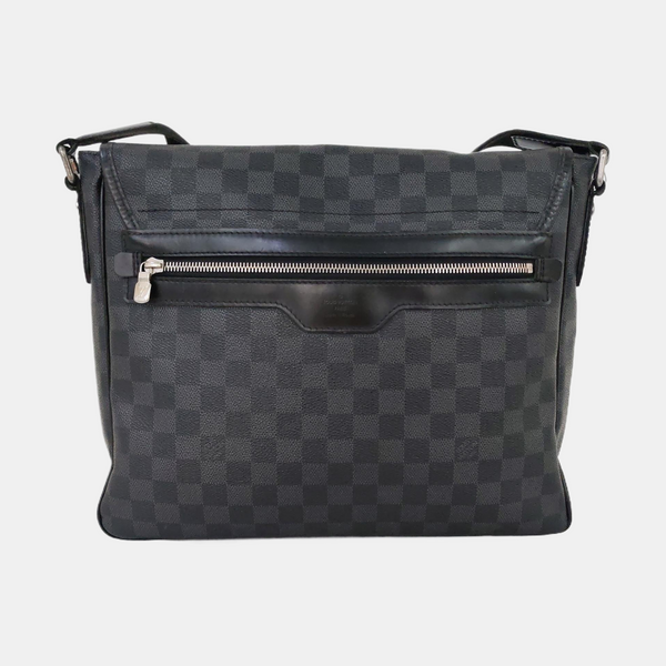DANIEL Damier Graphite Coated Canvas Gray
