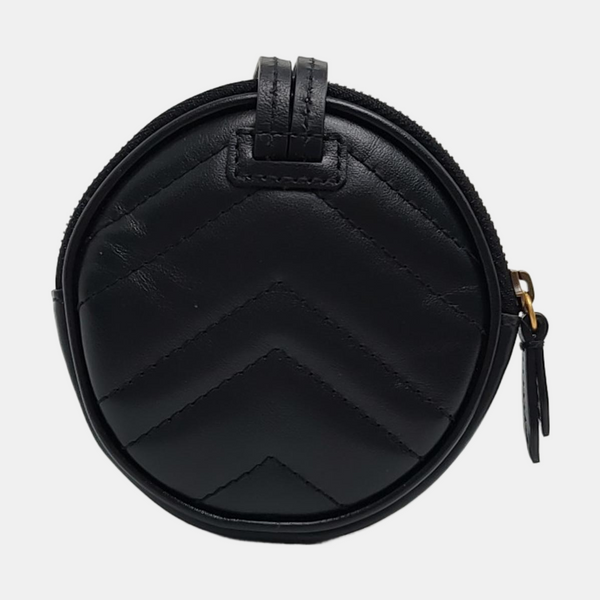 GG Marmont Quilted Calfskin Black