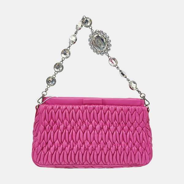 Matelassé Quilted Lambskin Pink