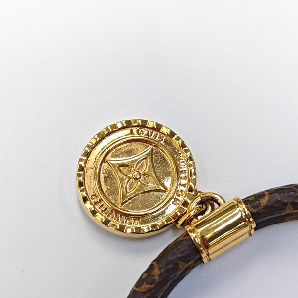 LV RODEO Metal Brown Bangle