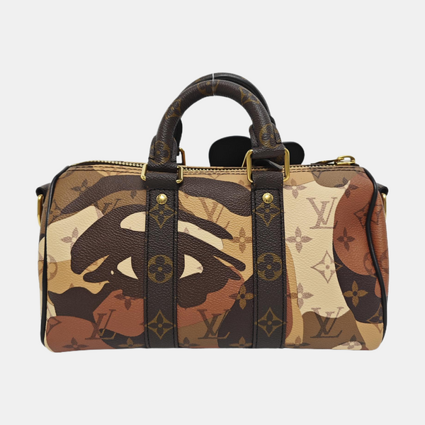 Monogram Coated Canvas Brown