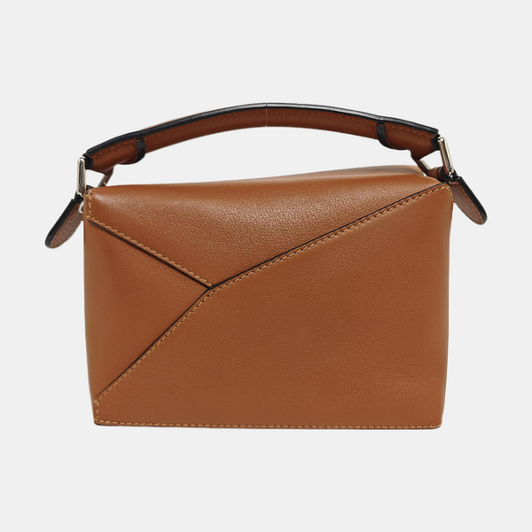 Puzzle Mini Calfskin Brown