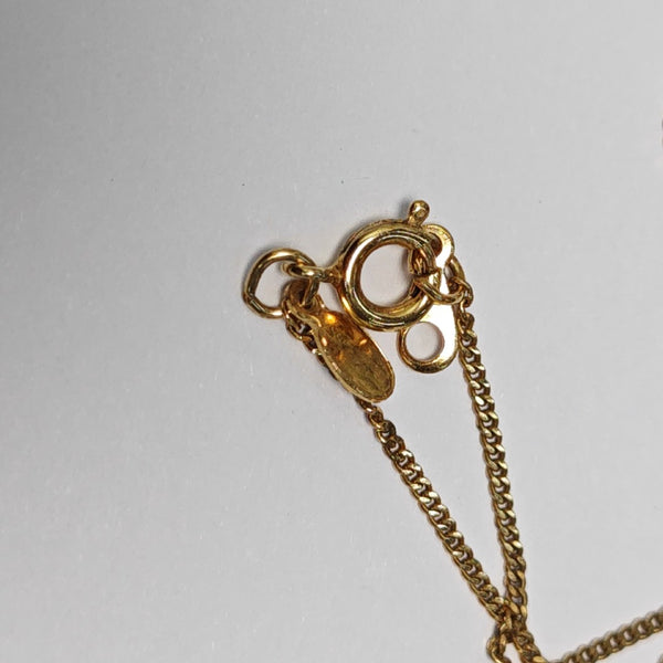 G Link Metal Gold Necklace
