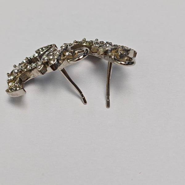 Metal Silver Stud Earrings