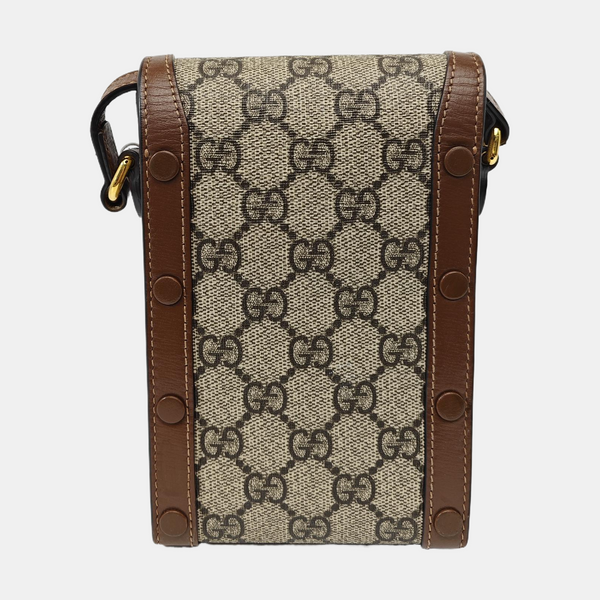 Horsebit 1955 Mini Coated Canvas Beige