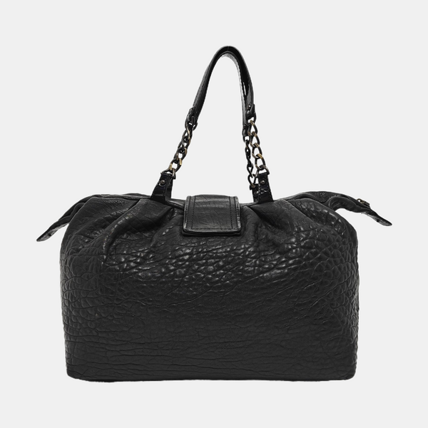 Calfskin Tote Bag Black
