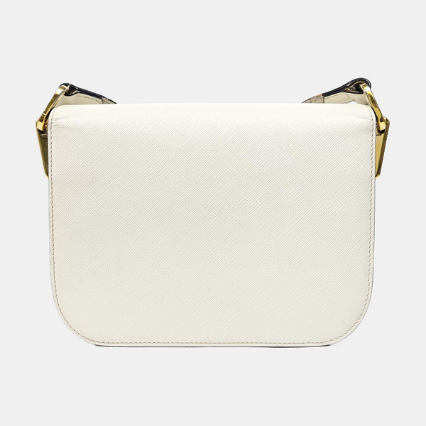 Emblème Calfskin White