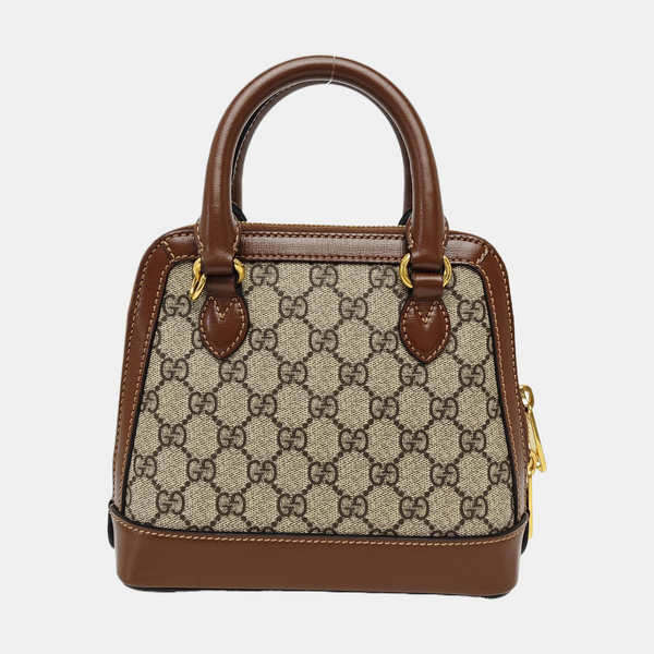 Horsebit 1955 Mini Coated Canvas Beige