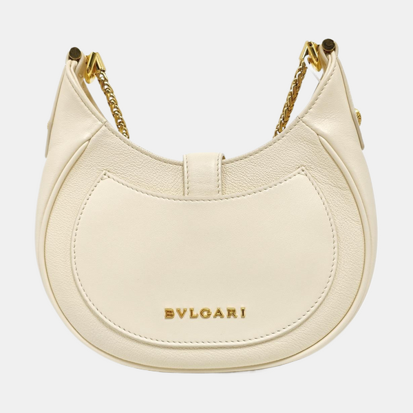 SERPENTI ELLIPSE Calfskin White