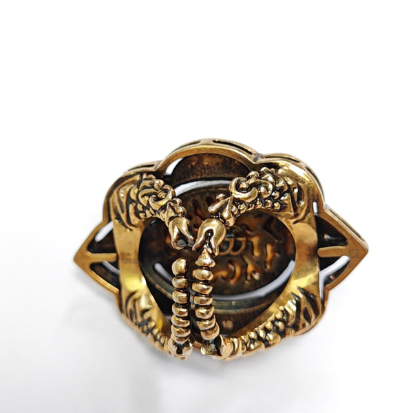 Metal Gold Ring HK 10