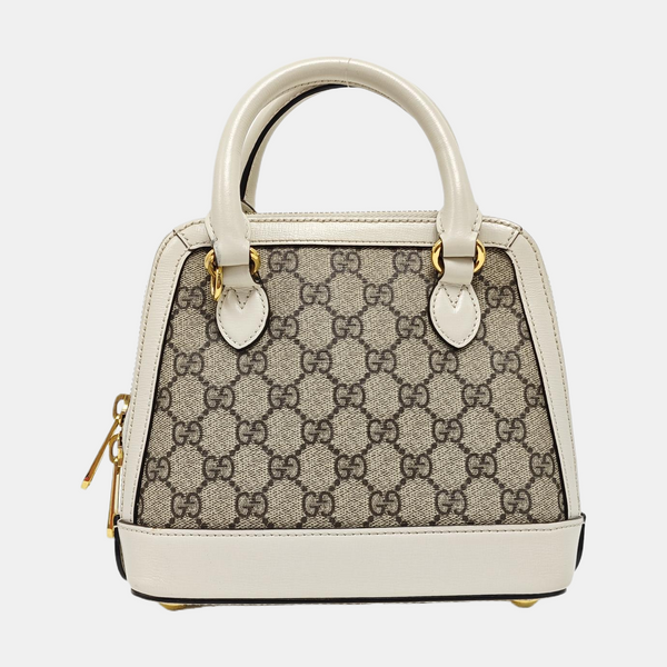 Horsebit 1955 Mini Coated Canvas Beige