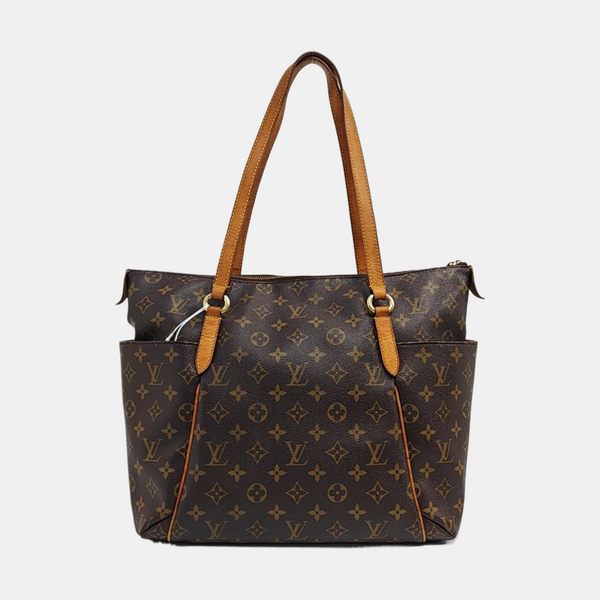 TOTALLY MM Monogram Coated Canvas Brown
