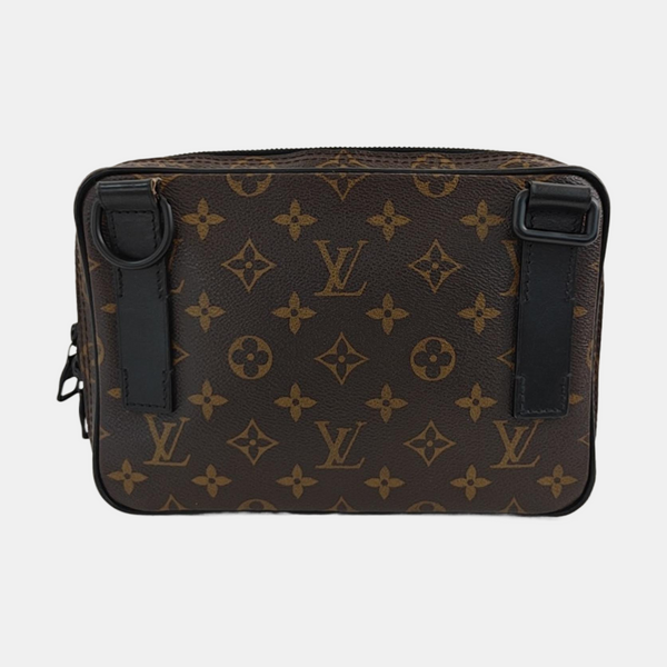 TROUSSE TOILETTE Monogram Coated Canvas Brown
