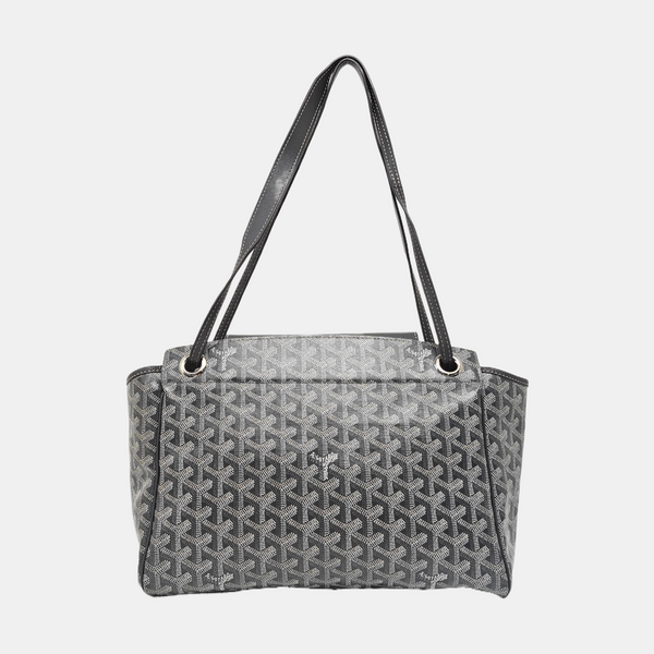 Rouette PM Coated Canvas Gray