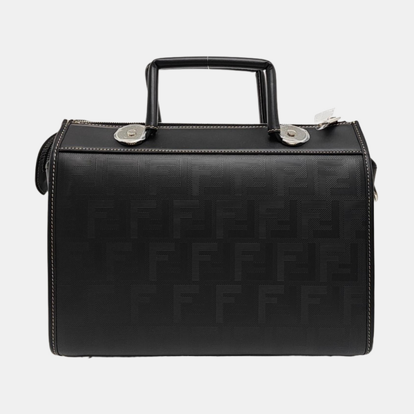 Calfskin Shoulder Bag Black