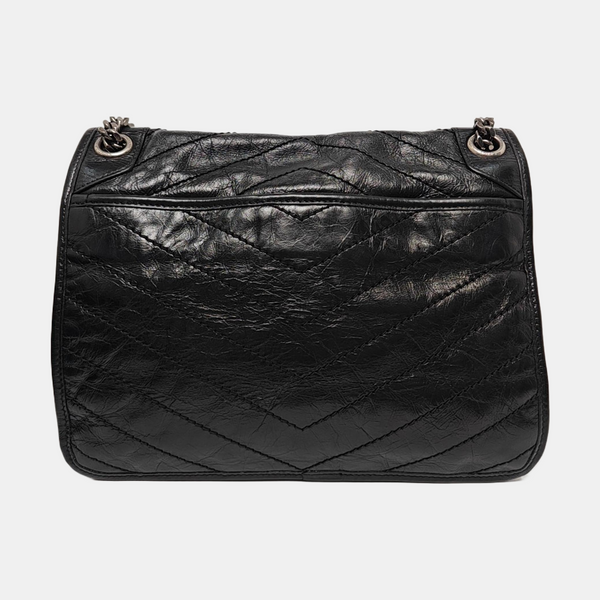 NIKI Medium Quilted Calfskin Black