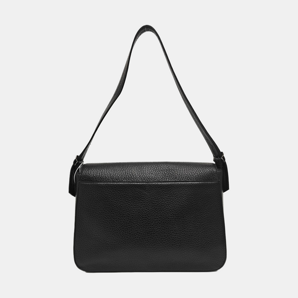Calfskin Shoulder Bag Black