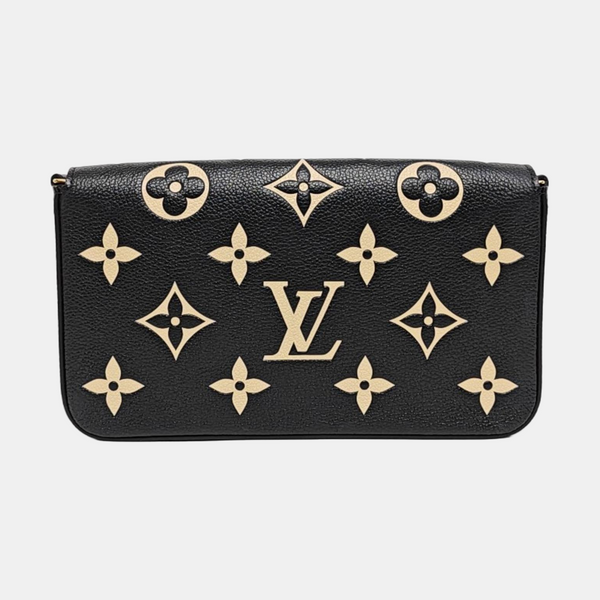 FÉLICIE Monogram Calfskin Black