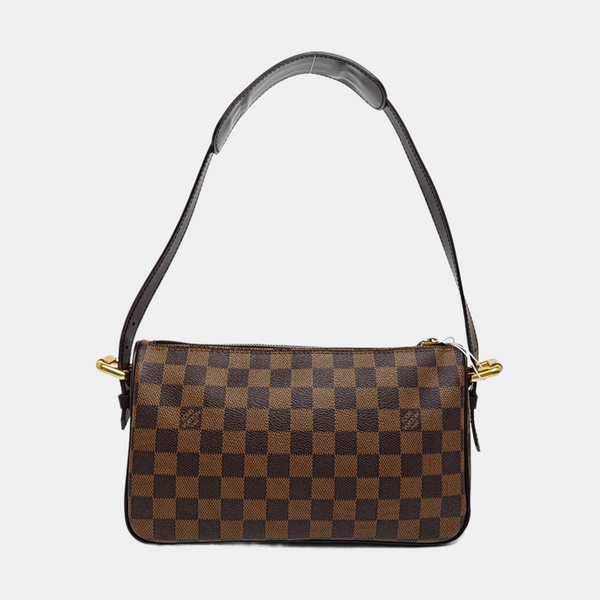 RAVELLO GM Damier Ebene Coated Canvas Brown