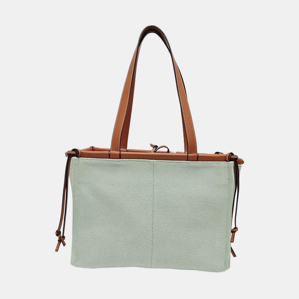 Cushion Small Canvas Green