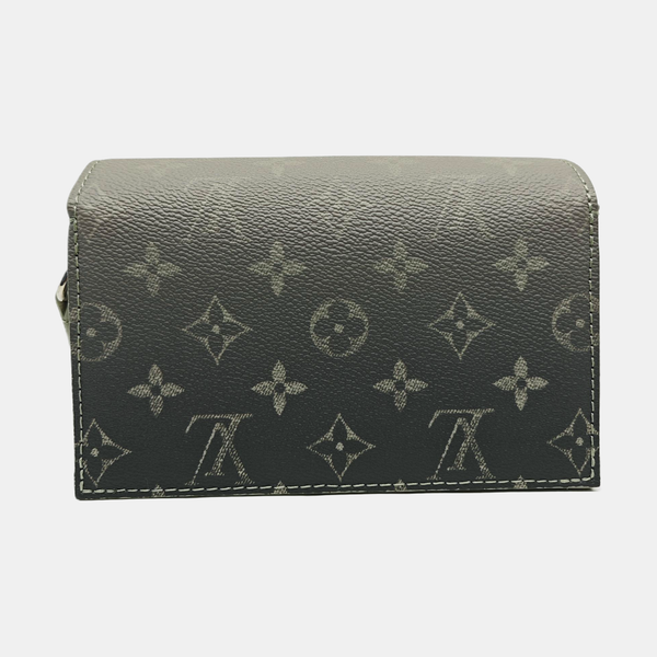 STEAMER Monogram Coated Canvas Green