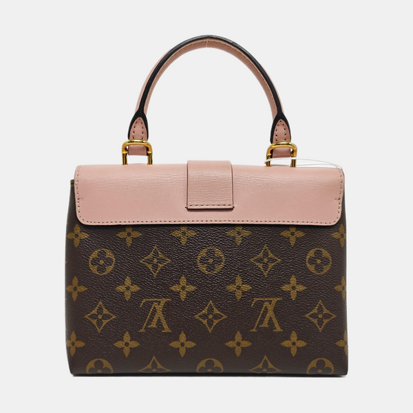 LOCKY BB Monogram Coated Canvas Pink