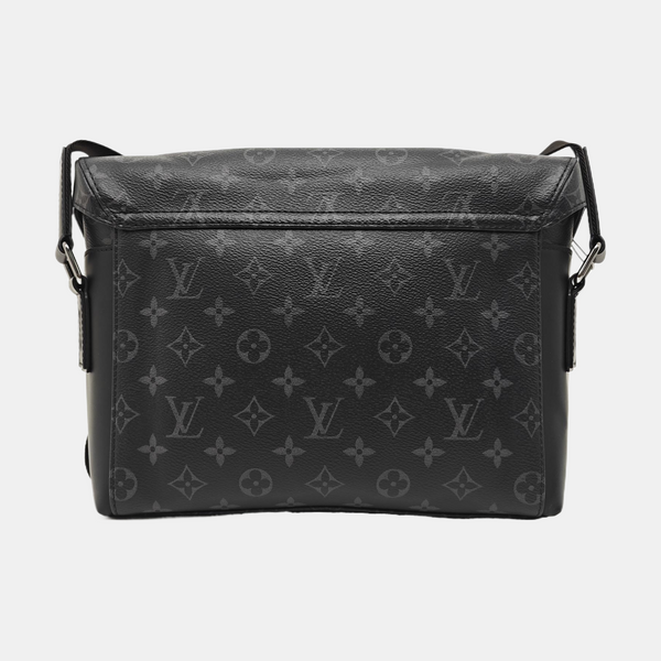 VOYAGER PM Monogram Coated Canvas Black