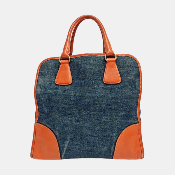Denim Shoulder Bag Blue