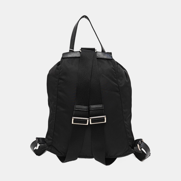 Nylon Backpack Black