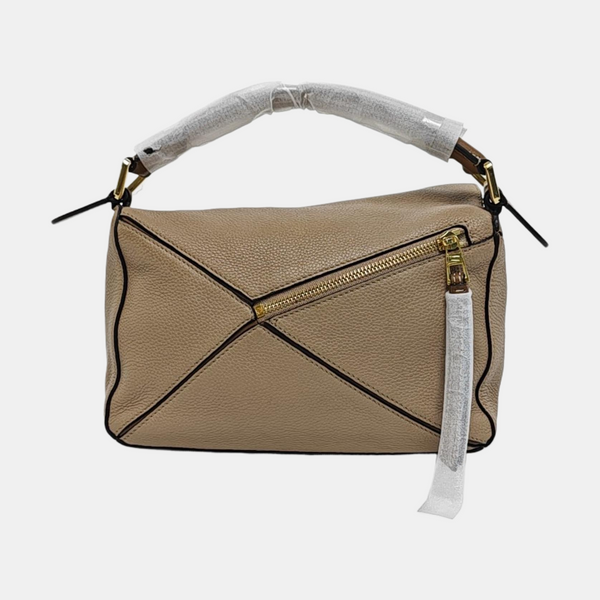Puzzle Small Calfskin Beige