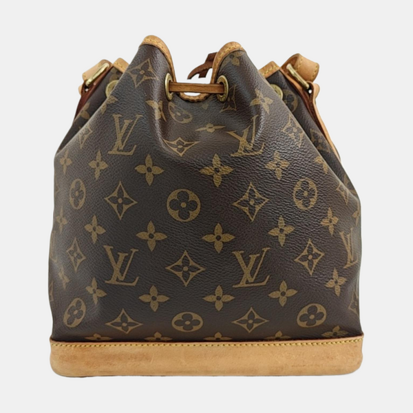 NOÉ BB Monogram Coated Canvas Brown