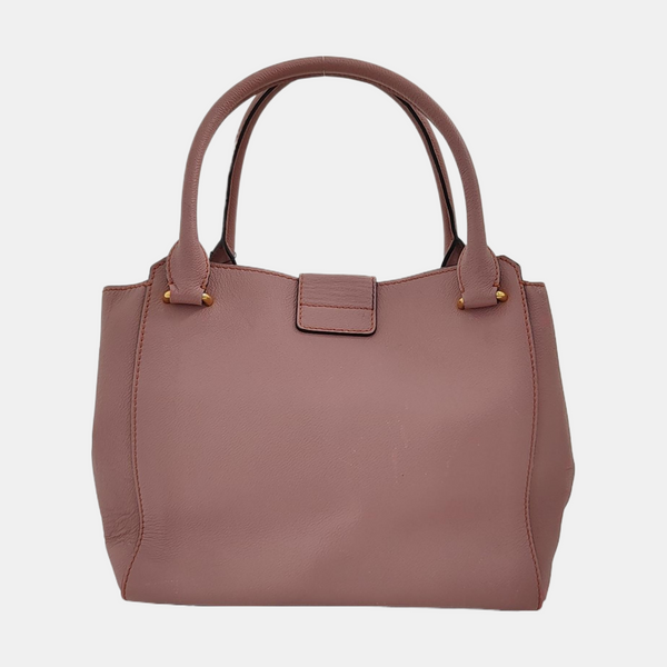 Buckle Calfskin Pink