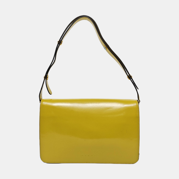 Calfskin Shoulder Bag Yellow