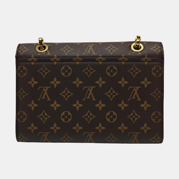 VICTOIRE Monogram Coated Canvas Brown