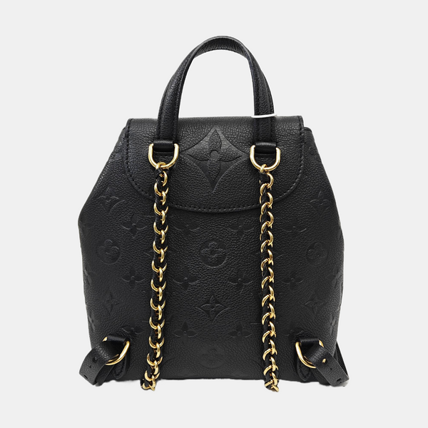 BACKUP Monogram Calfskin Black