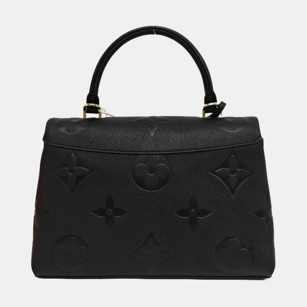 MADELEIN Monogram Calfskin Black