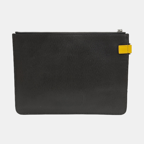 Calfskin Clutch Gray