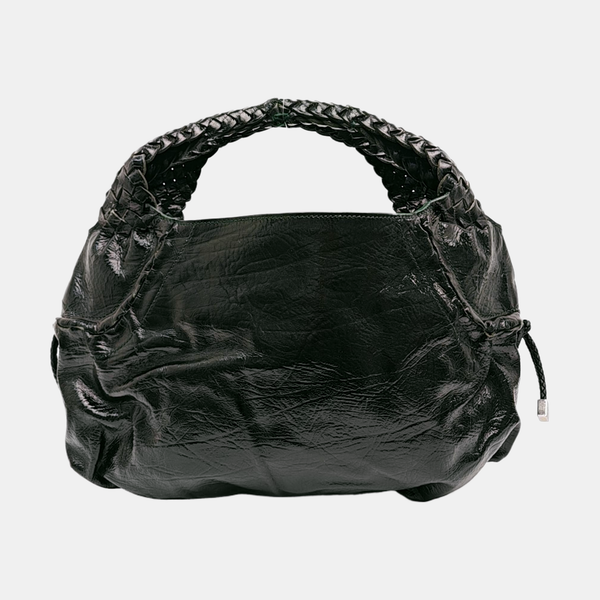 Calfskin Top Handle Bag Green