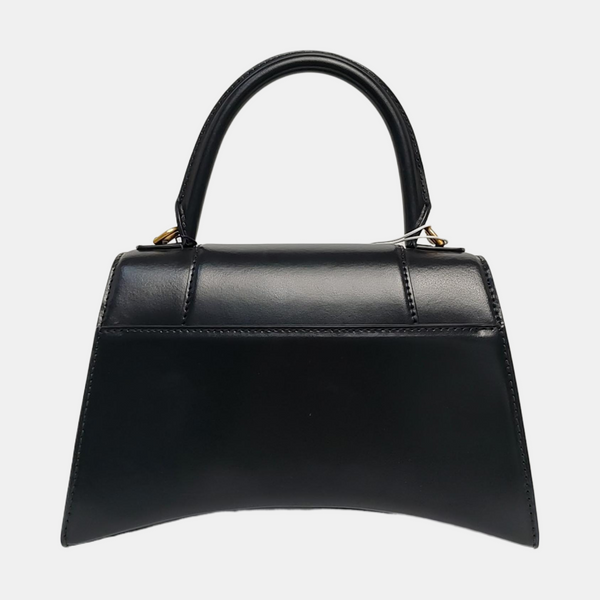 Hourglass S Calfskin Black