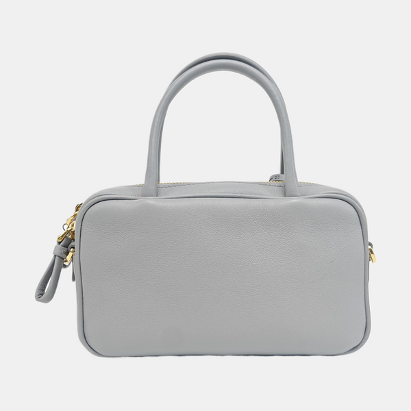 Calfskin Shoulder Bag Blue