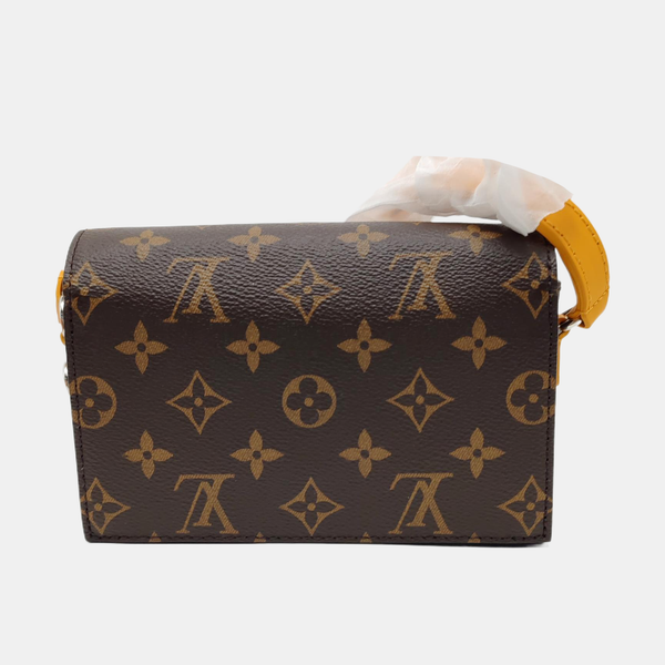 SOFT TRUNK Mini Monogram Coated Canvas Brown
