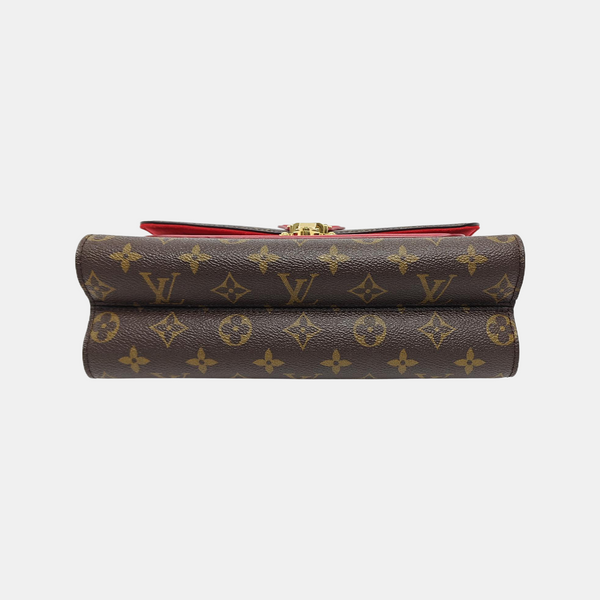 VICTOIRE Monogram Coated Canvas Brown
