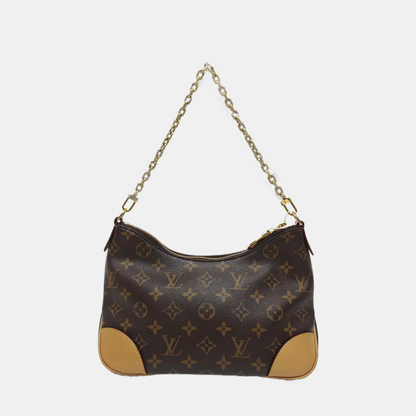 BOULOGNE Monogram Coated Canvas Brown