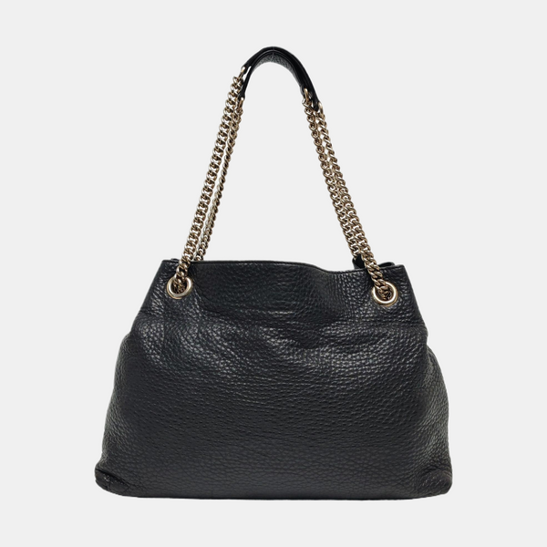 Soho Large Calfskin Black