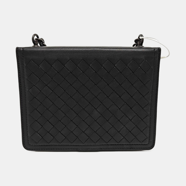 Lambskin Shoulder Bag Black