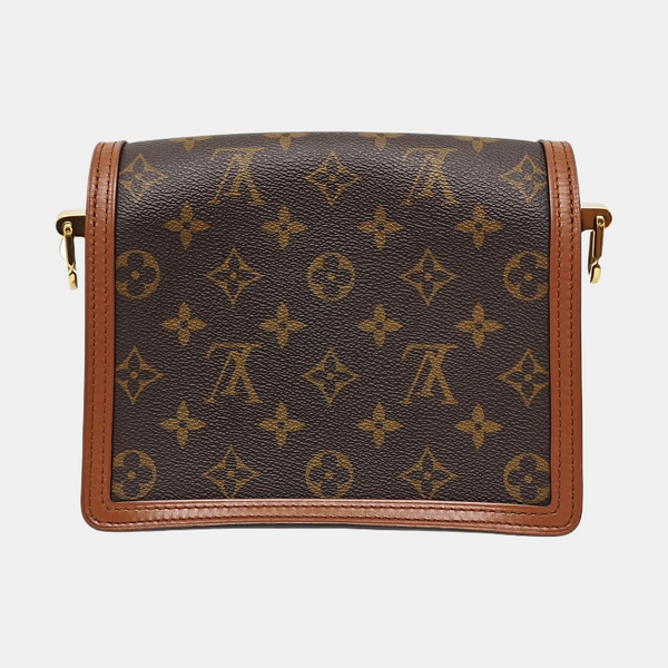 DAUPHINE Mini Coated Canvas Brown