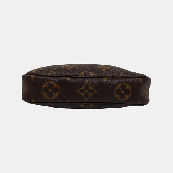 ACCESSOIRES Mini Monogram Coated Canvas Brown